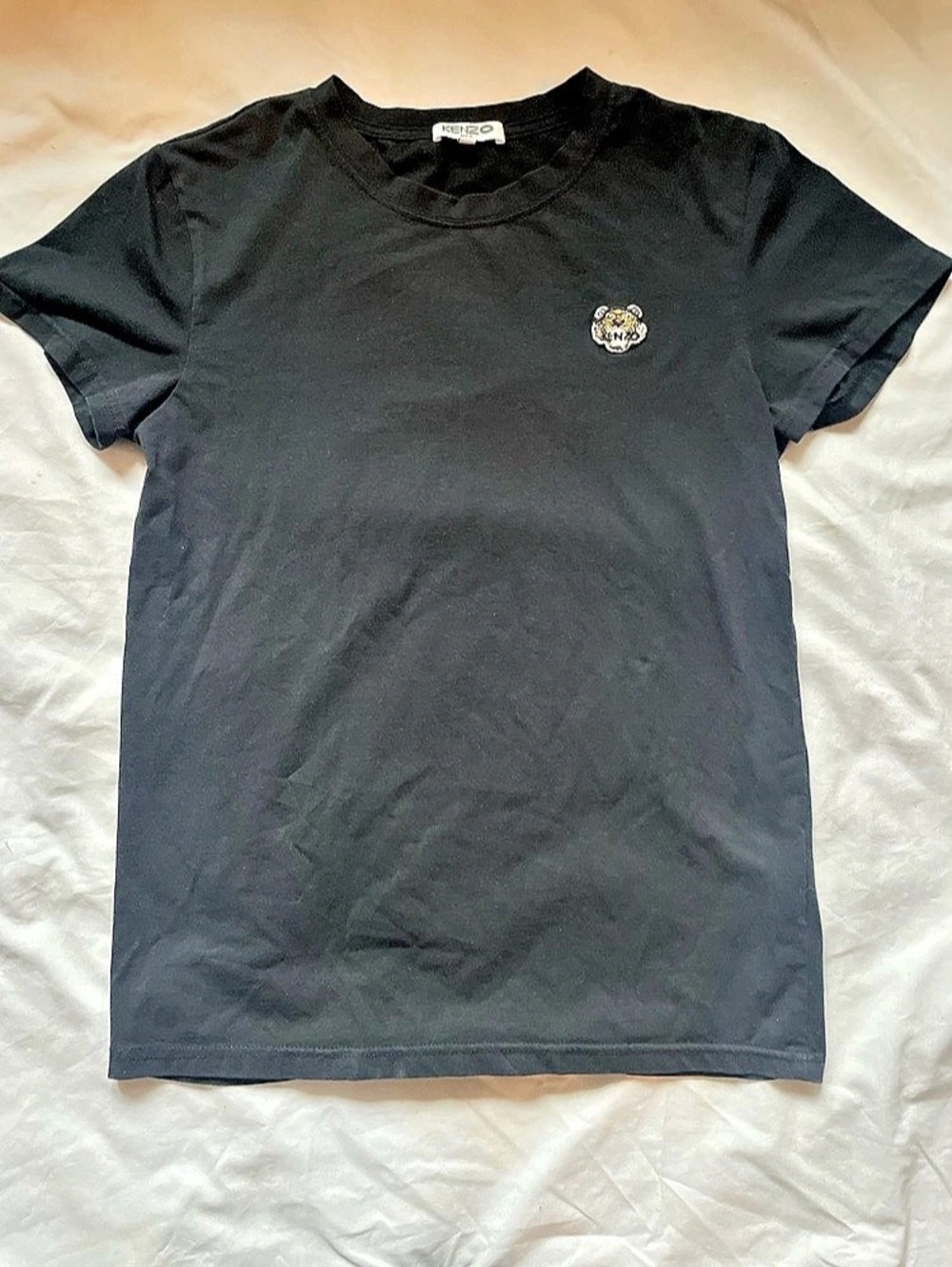 Kenzo Tiger Crest T-Shirt in Black Size Small